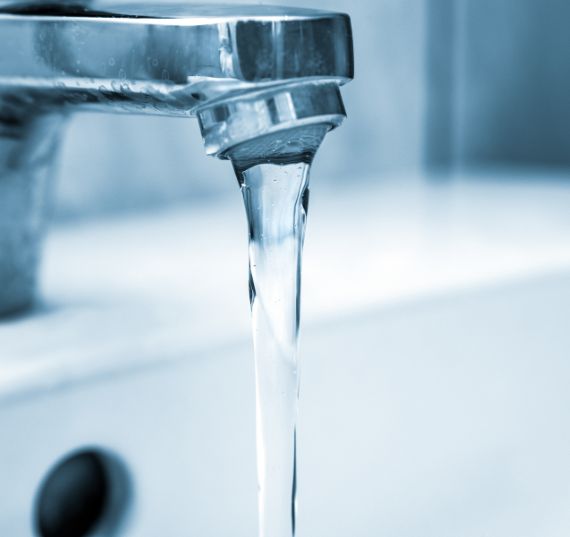 underground water line installation