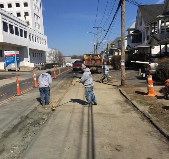 Sewer pipe repair orange